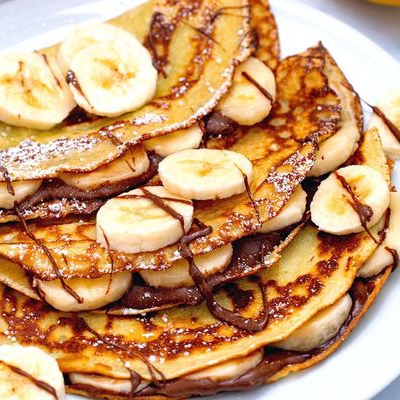 Nutella Crepe with Banana