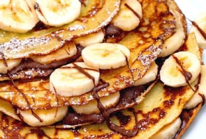 Nutella Crepe with Banana