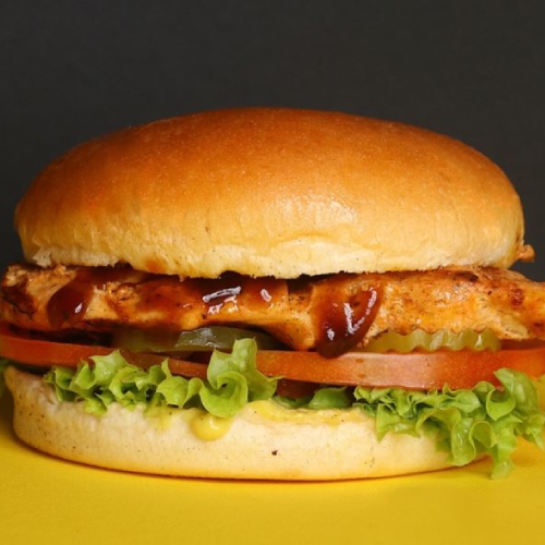 Smoke Honey Chicken Burger