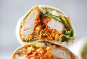 Mix BBQ & Buffalo Twister Wrap