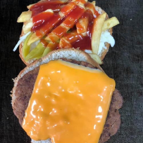 Beef Burger With Cheese