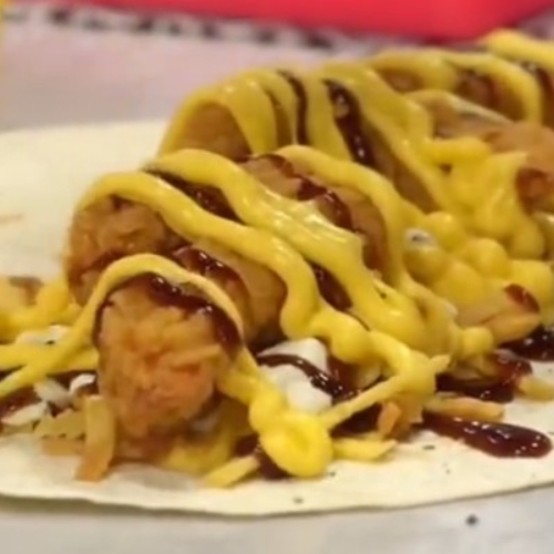 Cheesy Twister Wrap