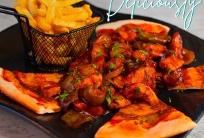 Chicken Mexican plate