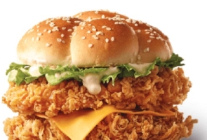 Double Zinger Burger