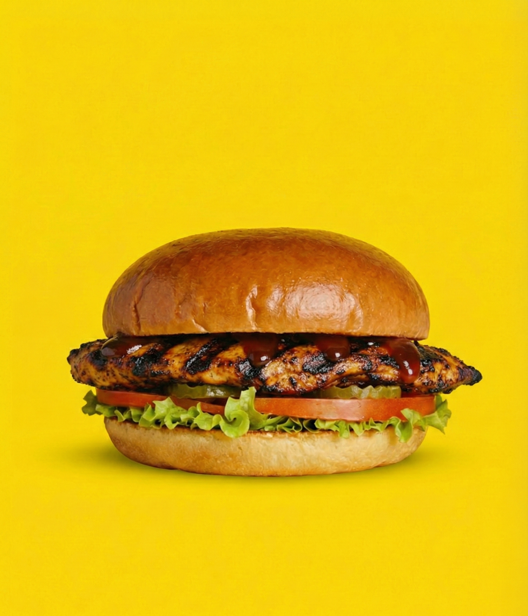 Smoke Honey Chicken Burger