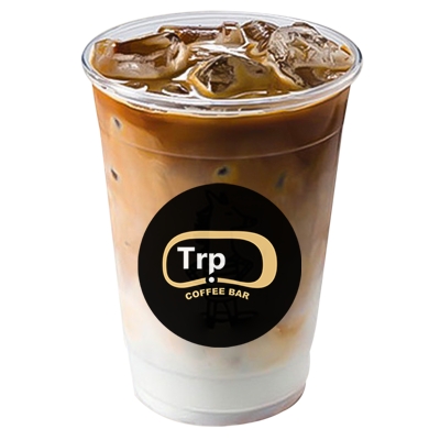 Iced cafe latte