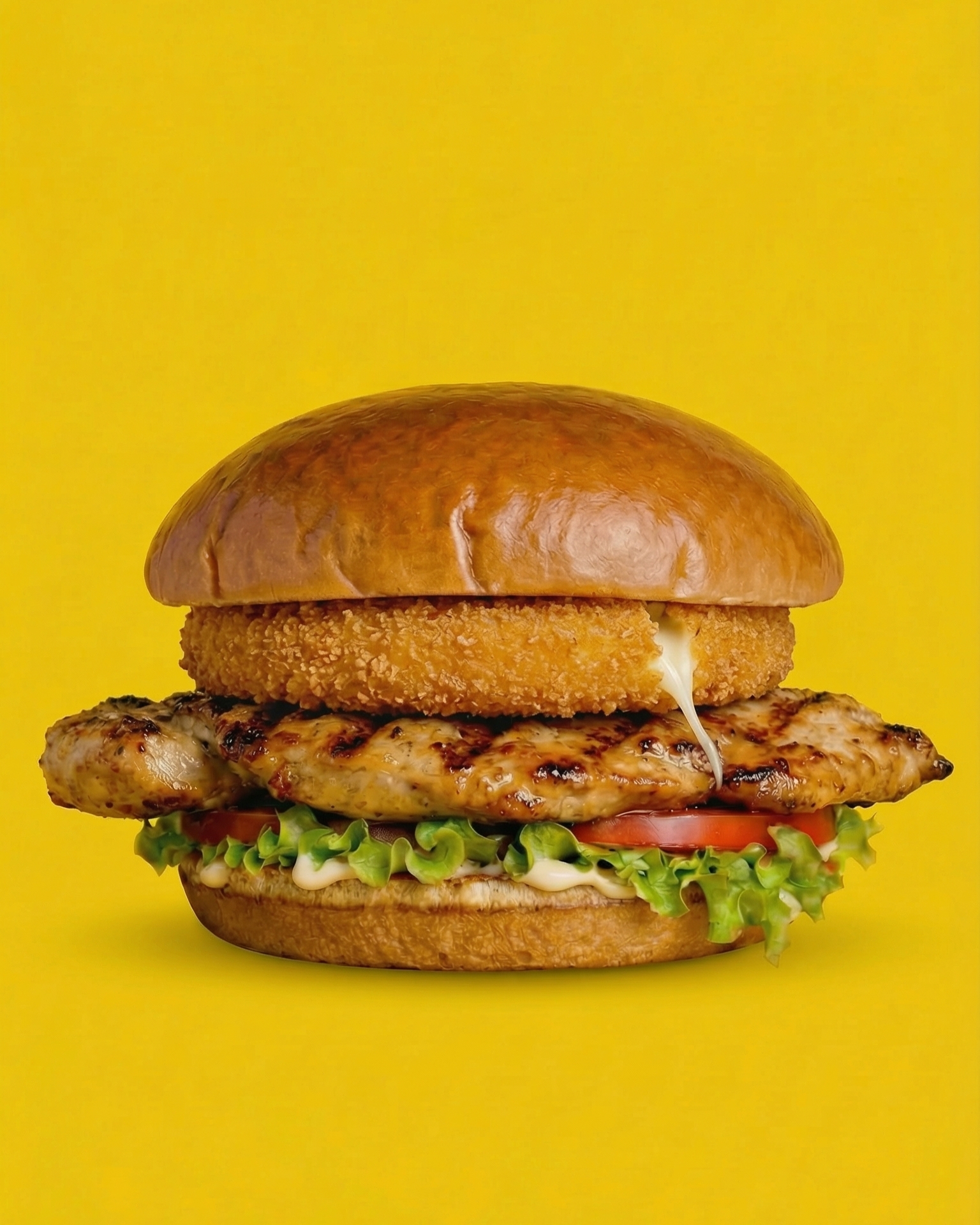 Mozzarella Chicken Burger