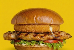 Mozzarella Chicken Burger