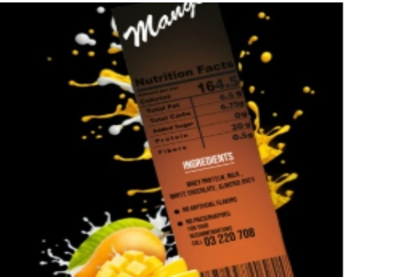 Mango protein bar