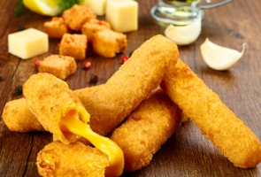 CHEDDAR STICKS (5 PIECE)