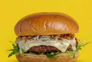 Swiss & Cheese Burger