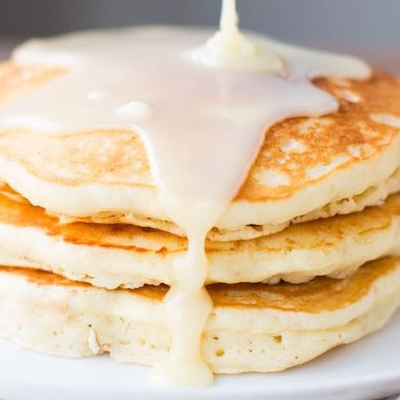 White Chocolate Pancake