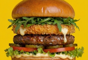 Mozzarella Beef Burger