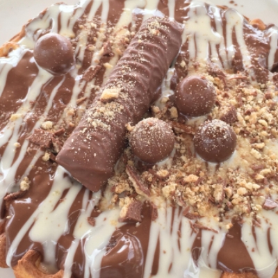 Twix Waffle