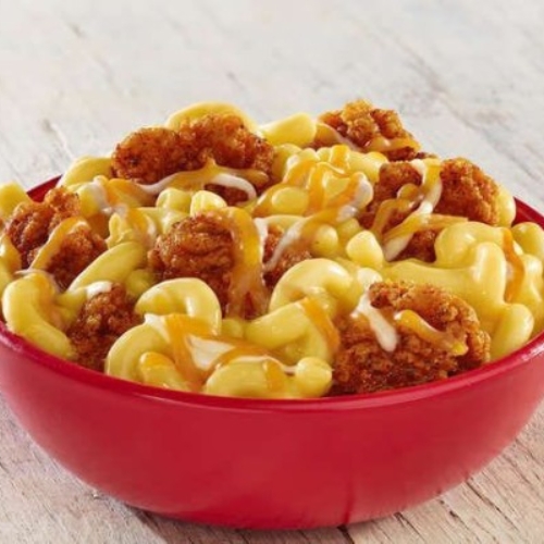 Mac & Cheese with Spicy Chicken