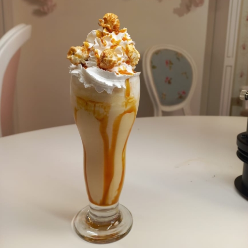 Caramel Popcorn Milkshake