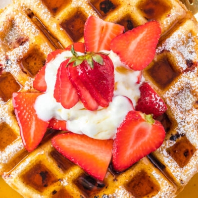 Strawberry Waffle