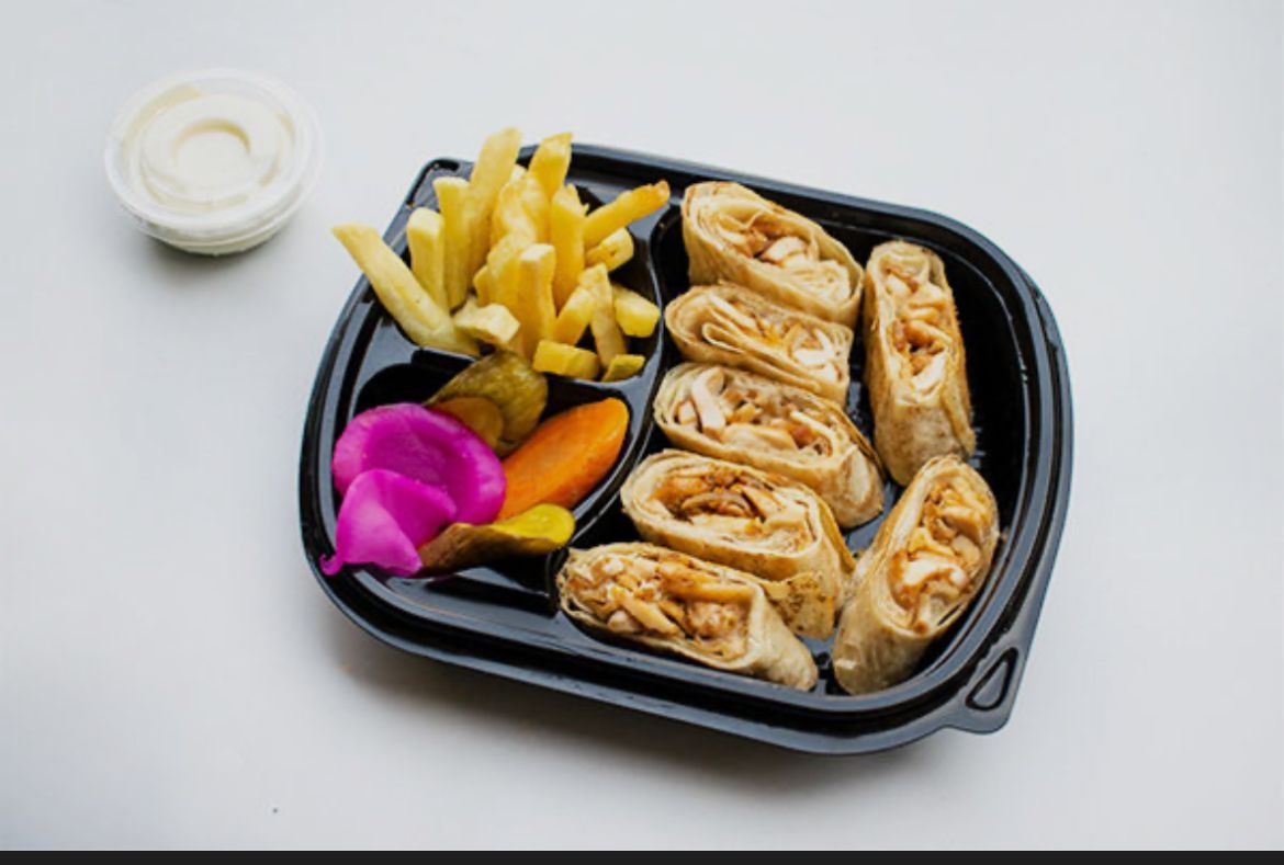 وجبة شاورما عربي