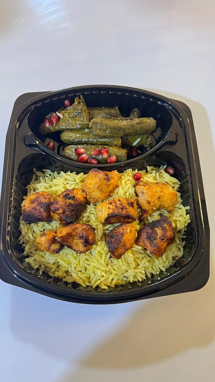 وجبة طاووق مع رز