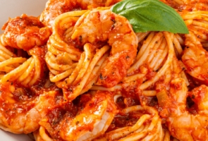 Shrimps Red Sauce